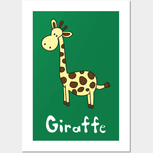 Giraffe Posters and Art